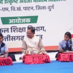मुख्यमंत्री श्री विष्णुदेव साय ने शाला प्रवेशोत्सव कार्यक्रम को संबोधित किया